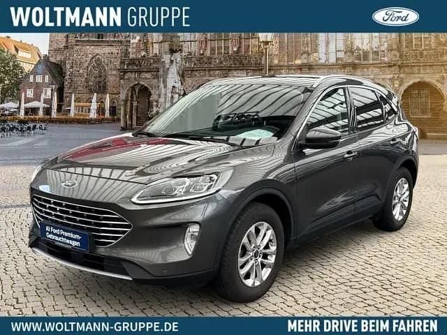Grau Gebraucht 2021 Ford Kuga Titanium X SUV | 21.950 € (Fairer Preis) - Bild 1/4