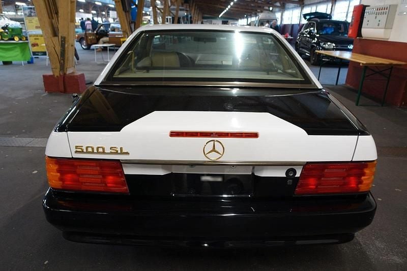 Gebraucht Mercedes SL500 320 PS (235 kW) 1990 Weiß Cabrio