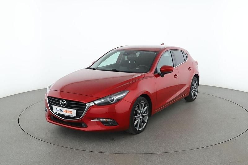 Rot Gebraucht 2017 Mazda 3 Kizoku Limousine | 14.970 € (Fairer Preis) - Bild 1/3