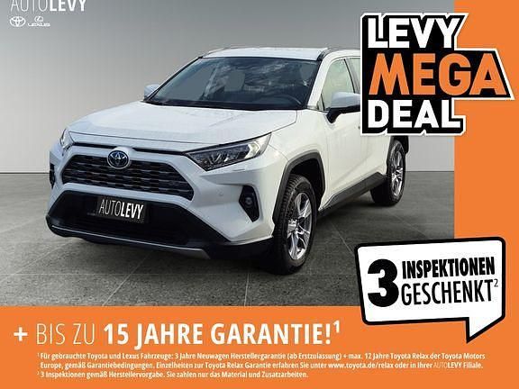 Schneeweiß Gebraucht 2024 Toyota RAV4 Hybrid Business Edition SUV | 35.490 € - Bild 1/4