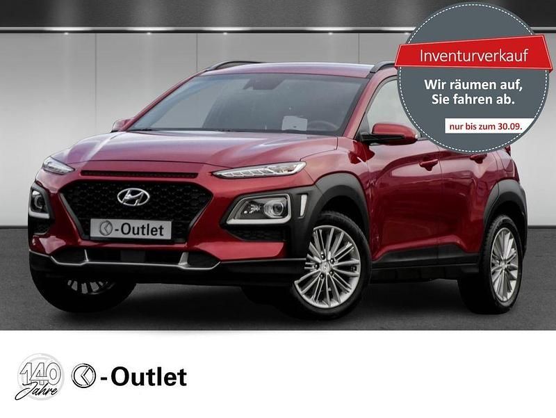 Rot Gebraucht 2019 Hyundai Kona YES! SUV | 14.900 € (Fairer Preis) - Bild 1/4