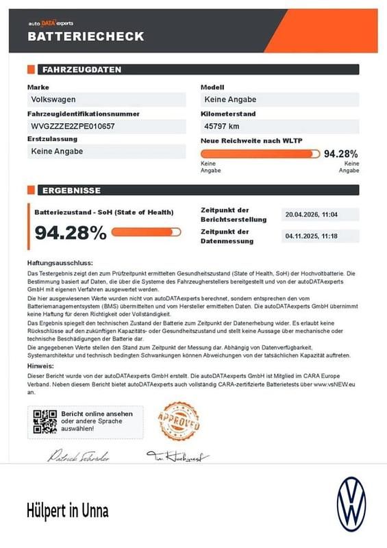 Second-hand VW ID.4 Pro Performance 210 kW (286 CP) 2022 Roșu SUV