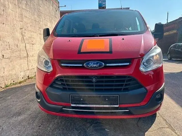 Gebraucht Ford Transit Custom 105 PS (77 kW) 2017 Rot Van / Kleinbus