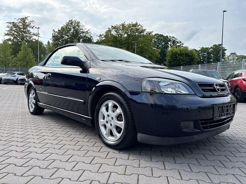 Gebraucht Opel Astra Cabriolet 103 PS (75 kW) 2003 Blau Cabrio