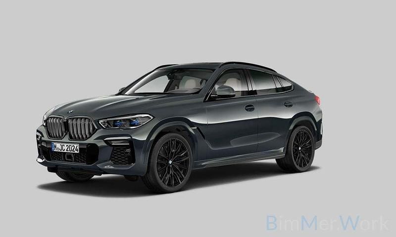 Grau Gebraucht 2021 BMW X6 M Sport SUV | 66.900 € (Teuer) - Bild 1/4