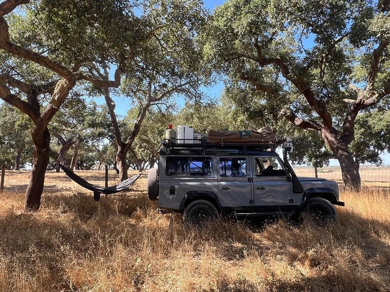 Brugt Land Rover Defender 2001 Grå SUV