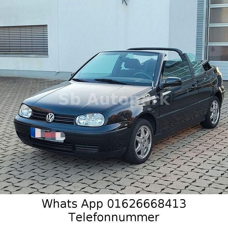 Gebraucht VW Golf Cabriolet Karmann 75 PS (55 kW) 1998 Schwarz Cabrio