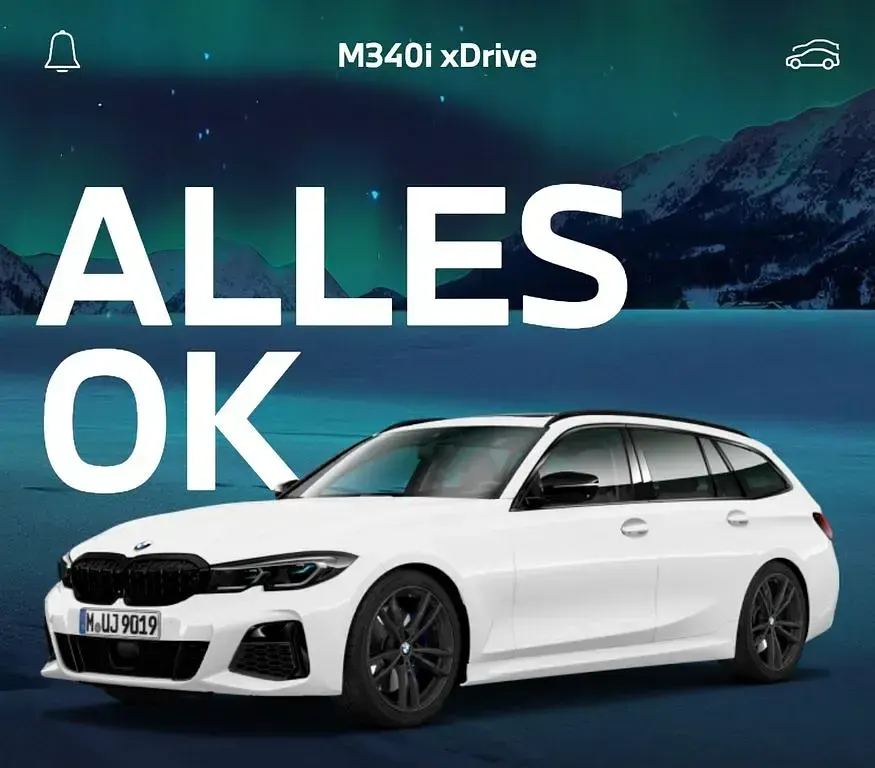 Gebraucht BMW M340 M Sport 374 PS (275 kW) 2022 Weiß Kombi