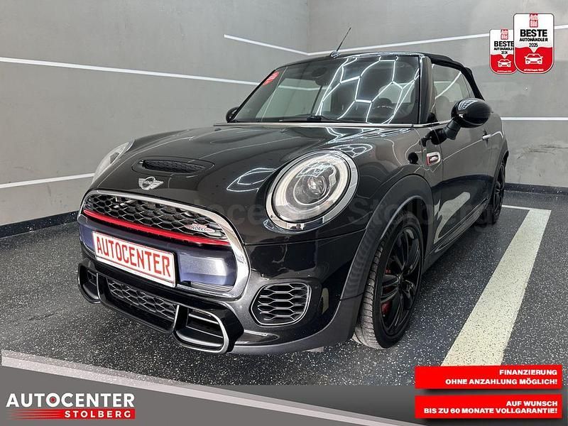 Schwarz Gebraucht 2018 Mini John Cooper Works Cabriolet Cabrio | 23.490 € (Guter Preis) - Bild 1/3