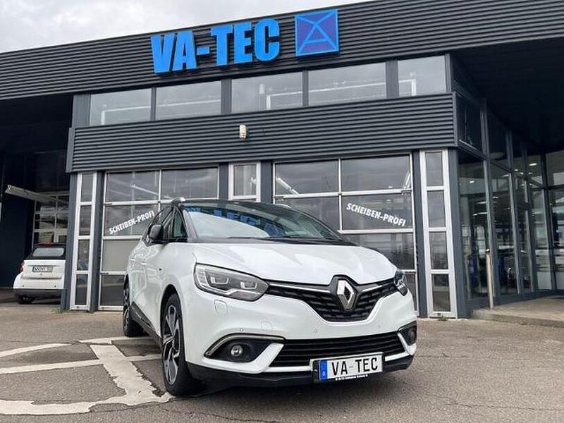 Weiss qnc+schwarz gne Gebraucht 2017 Renault Scénic IV Bose Edition Van / Kleinbus | 16.490 € (Fairer Preis) - Bild 1/4