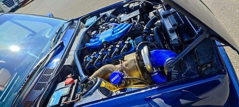 Gebraucht BMW 320 Cabriolet Performance 315 PS (231 kW) 1992 Blau Cabrio