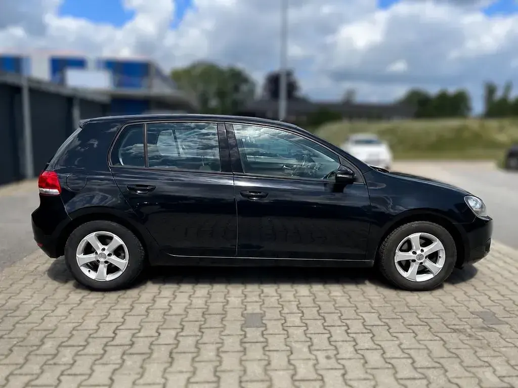Gebraucht VW Golf VI 80 PS (58 kW) 2009 Schwarz Kleinwagen