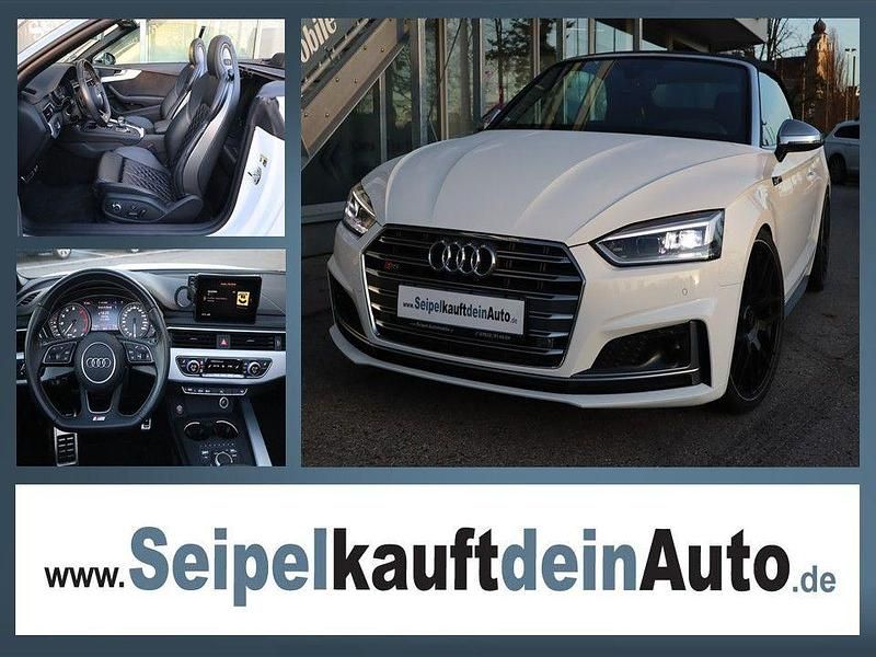 Weiß Gebraucht 2017 Audi S5 Cabriolet Sport Cabrio | 39.795 € (Etwas zu teuer) - Bild 1/2