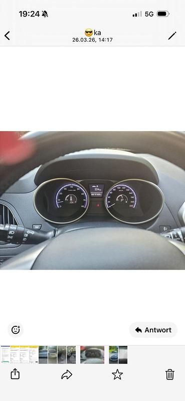 Gebraucht Hyundai ix35 74 PS (54 kW) 2012 Silber SUV