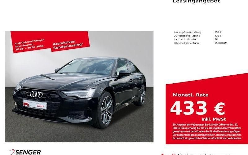 Schwarz Gebraucht 2024 Audi A6 Advanced Plus Limousine | 51.880 € - Bild 1/4
