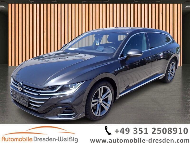 Grau mangangrau (metallic) Gebraucht 2022 VW Arteon R-line Kombi | 33.980 € (Fairer Preis) - Bild 1/4