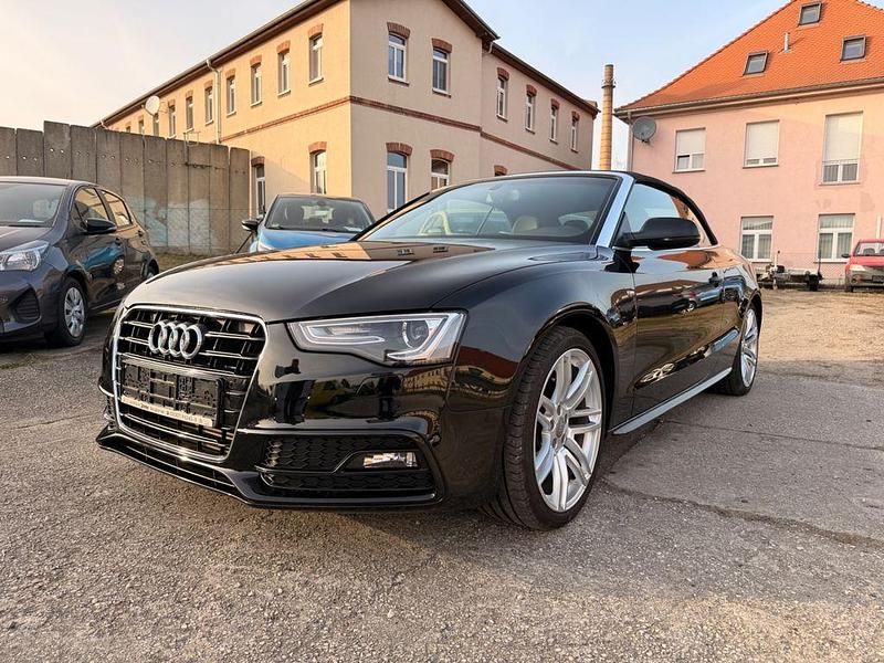 Gebraucht Audi A5 Cabriolet S-Line 170 PS (125 kW) 2015 Schwarz Cabrio