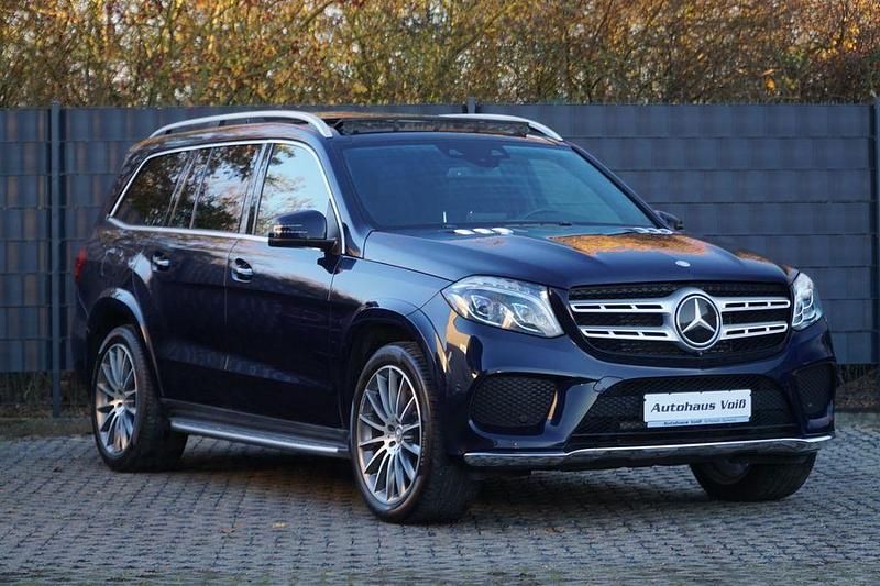 Gebraucht Mercedes GLS350 AMG line 258 PS (189 kW) 2017 Blau SUV