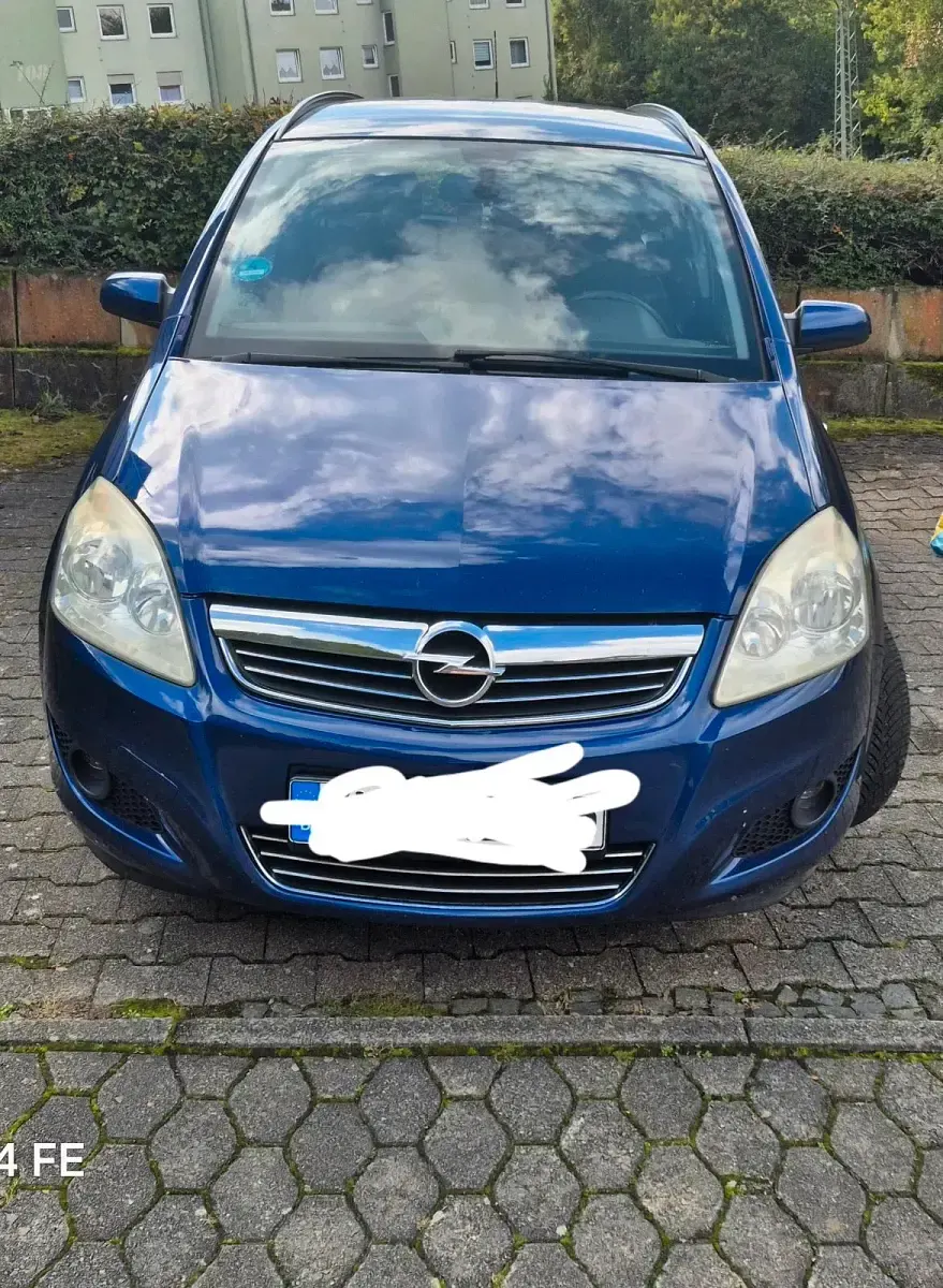 Gebraucht Opel Zafira 116 PS (85 kW) 2008 Blau Van / Kleinbus