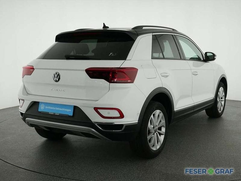 Gebraucht VW T-Roc Style 150 PS (110 kW) 2022 Pure white deep black perleffekt SUV