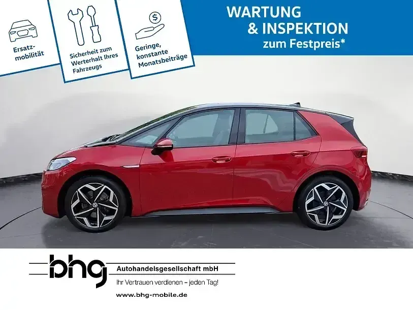 Gebraucht VW ID.3 Pure 110 kW (150 PS) 2022 Rot Kleinwagen