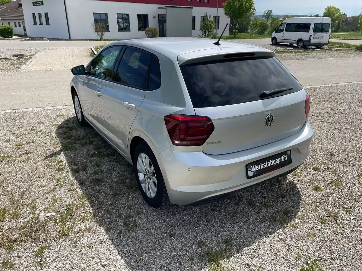 Brugt VW Polo Highline 95 HK (69 kW) 2018 Sølv Hatchback