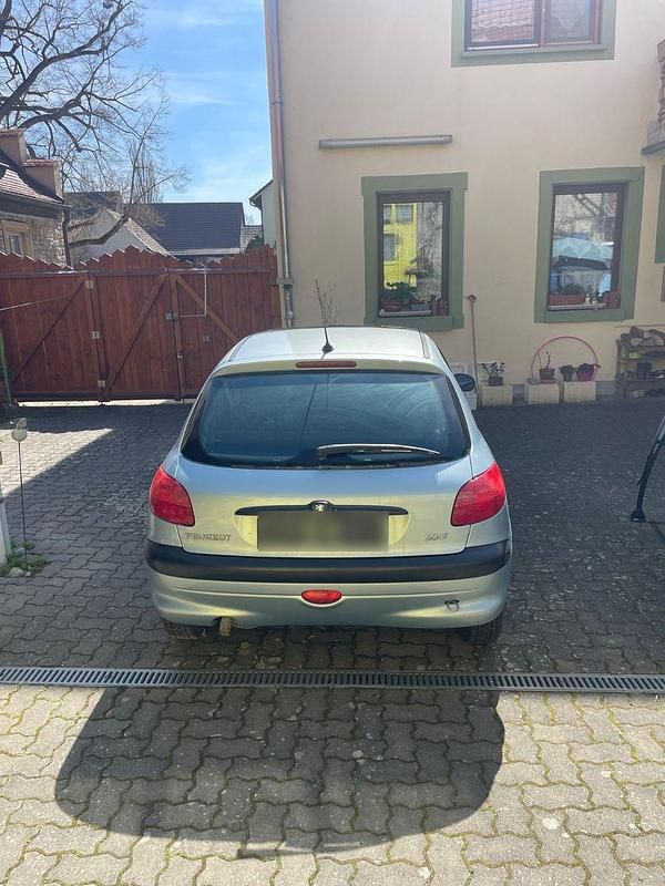 Gebraucht Peugeot 206 60 PS (44 kW) 2001 Blau Limousine