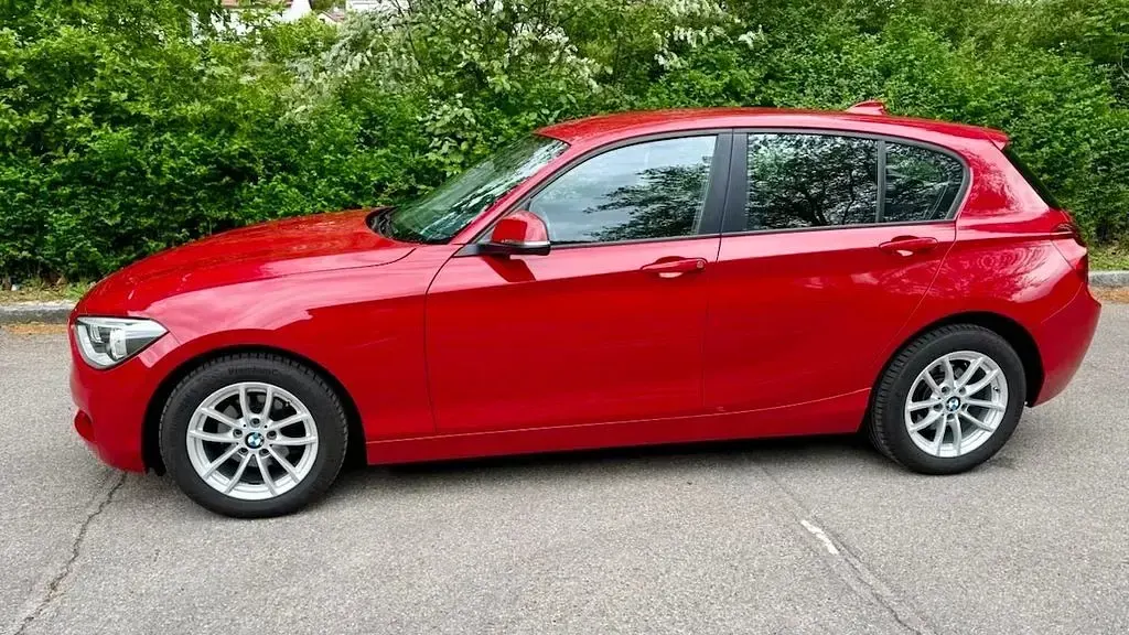 Gebraucht BMW 116 136 PS (100 kW) 2014 Rot Kleinwagen