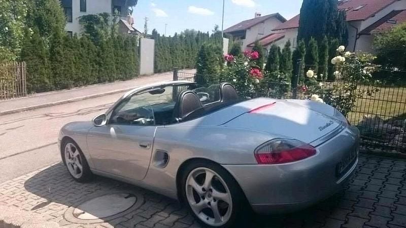 Silber Gebraucht 2000 Porsche Boxster S Cabrio | 15.900 € (Guter Preis) - Bild 1/2