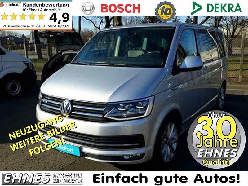Second-hand VW Multivan Highline 204 CP (150 kW) 2016 Argintiu Monovolum