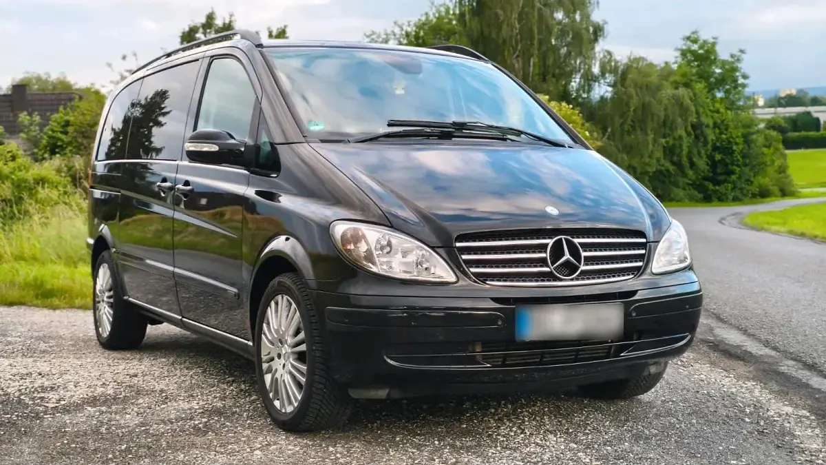 Gebraucht Mercedes Viano 150 PS (110 kW) 2009 Schwarz Van / Kleinbus