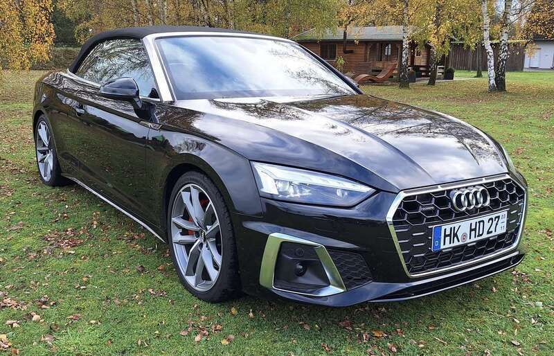 Schwarz Gebraucht 2020 Audi A5 Cabriolet S-Line Cabrio | 37.899 € (Fairer Preis) - Bild 1/4