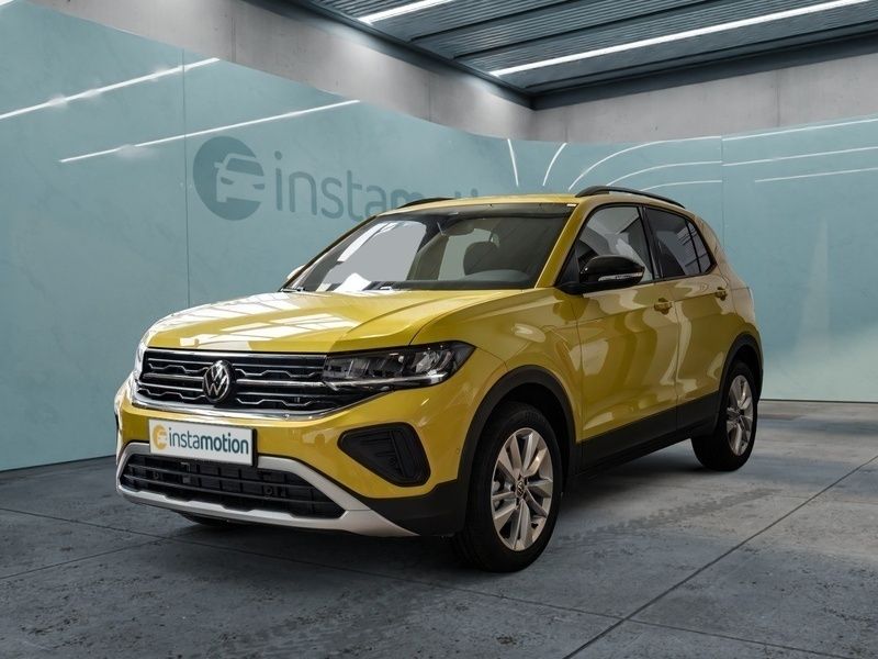 Gelb Gebraucht 2024 VW T-Cross Goal SUV | 25.299 € (Superpreis) - Bild 1/4