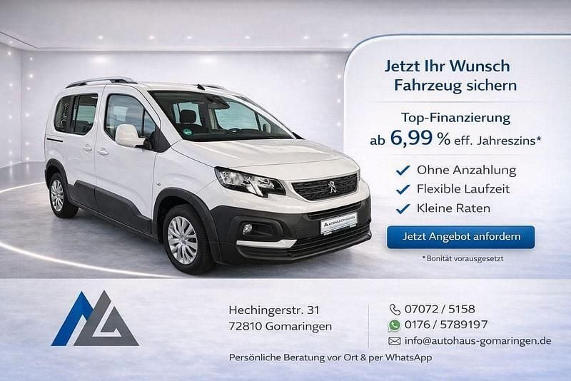 Gebraucht Peugeot Rifter Active 110 PS (80 kW) 2021 Weiß Van / Kleinbus