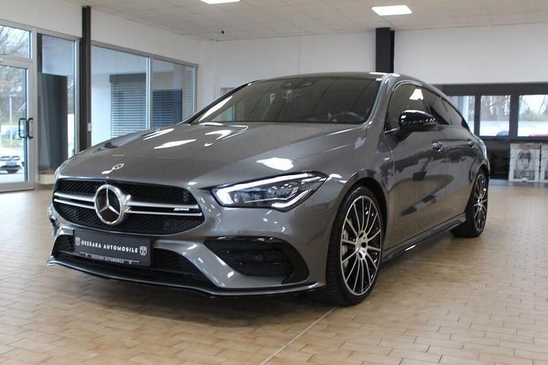 Gebraucht Mercedes CLA35 AMG Shooting Brake AMG 306 PS (225 kW) 2023 Grau Kombi