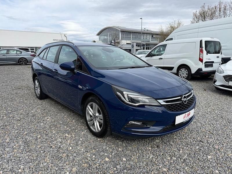 Używany Opel Astra Edition 110 KM (80 kW) 2019 Niebieski Kombi