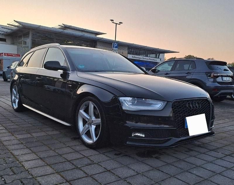 Schwarz Gebraucht 2014 Audi A4 S-Line Kombi | 9.200 € (Guter Preis) - Bild 1/4