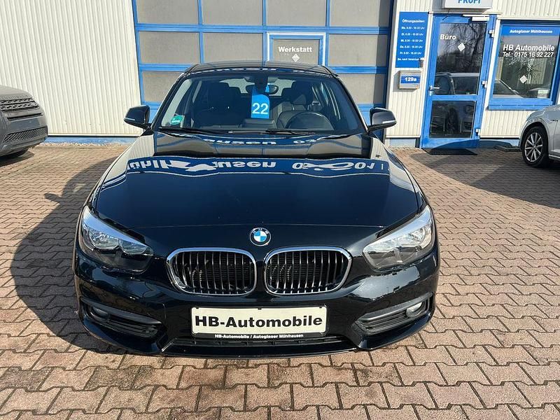 Gebraucht BMW 116 Advantage 109 PS (80 kW) 2015 Schwarz Kleinwagen
