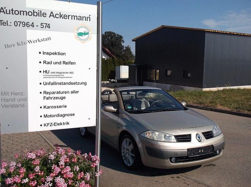 Gold Gebraucht 2005 Renault Mégane Cabriolet Authentique Cabrio | 2.490 € (Fairer Preis) - Bild 1/4