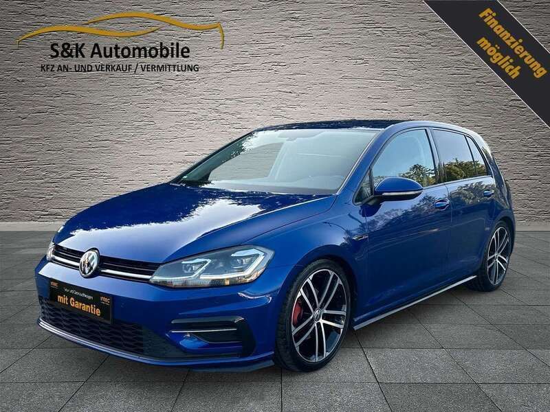 Lapiz blue metallic Gebraucht 2017 VW Golf VII R-line Limousine | 17.500 € (Etwas zu teuer) - Bild 1/4