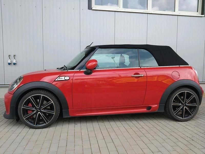 Gebraucht Mini John Cooper Works Cabriolet 211 PS (155 kW) 2014 Rot Cabrio