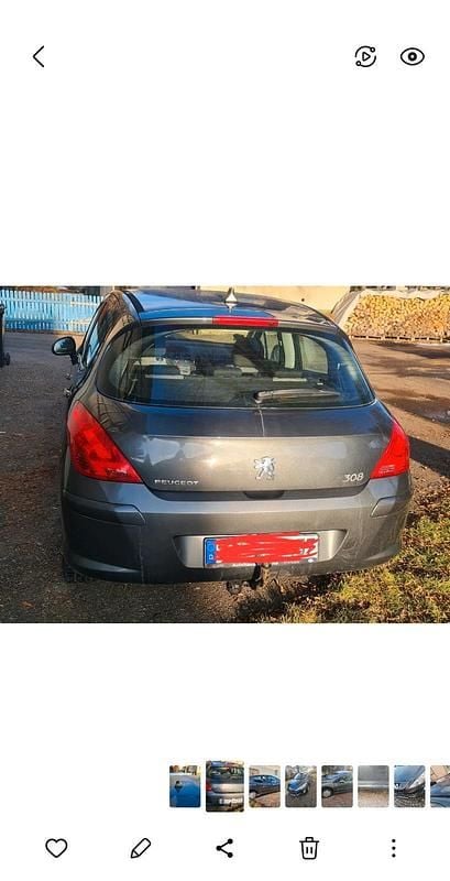 Gebraucht Peugeot 308 110 PS (80 kW) 2008 Grau Limousine