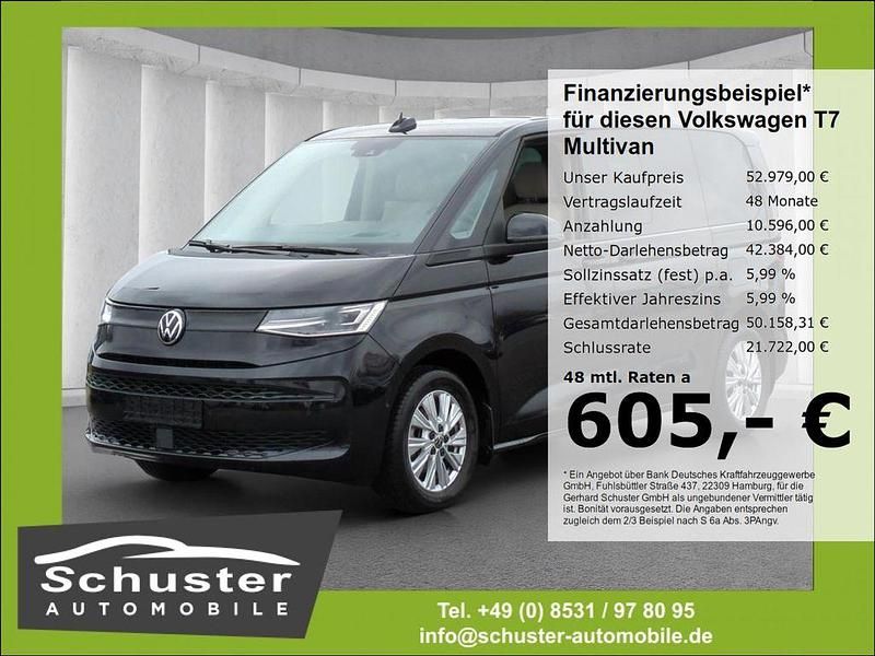 Gebraucht VW Multivan 150 PS (110 kW) 2023 Schwarz Van