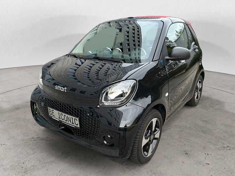 Schwarz Gebraucht 2020 Smart ForTwo Electric Drive Cabrio | 9.980 € (Guter Preis) - Bild 1/4