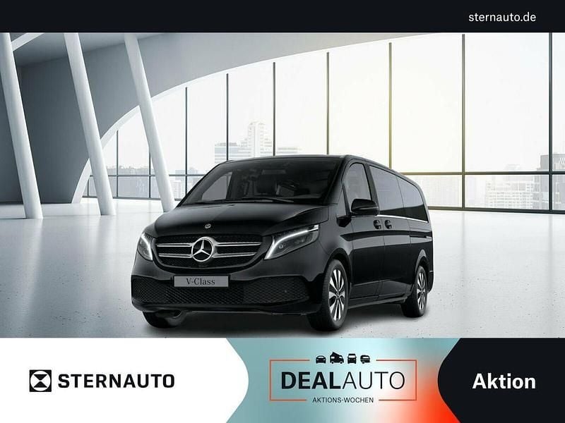 Obsidianschwarz metallic Gebraucht 2023 Mercedes V300 Avantgarde Van / Kleinbus | 58.950 € (Guter Preis) - Bild 1/4