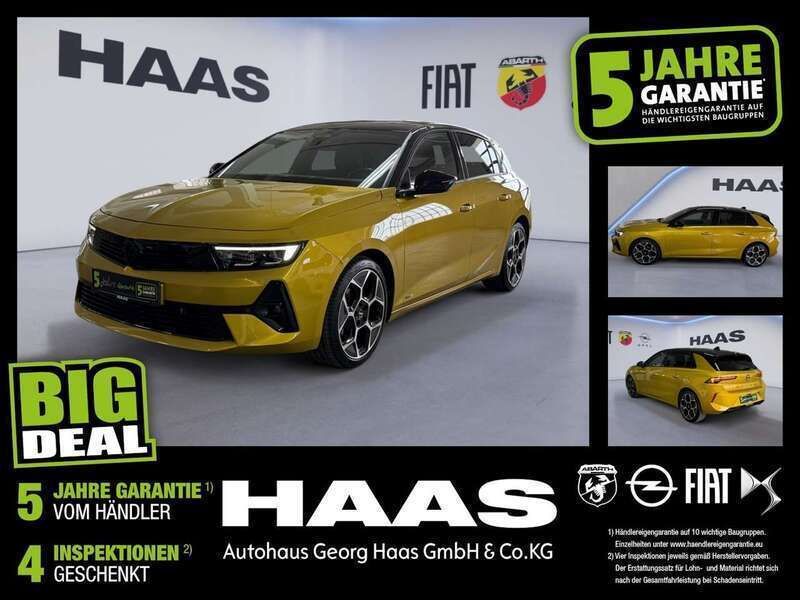 Kult gelb Gebraucht 2022 Opel Astra Ultimate Limousine | 21.890 € (Etwas zu teuer) - Bild 1/4