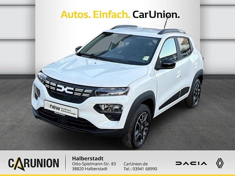Polar weiß Gebraucht 2022 Dacia Spring Essentiel Kleinwagen | 10.790 € (Fairer Preis) - Bild 1/4