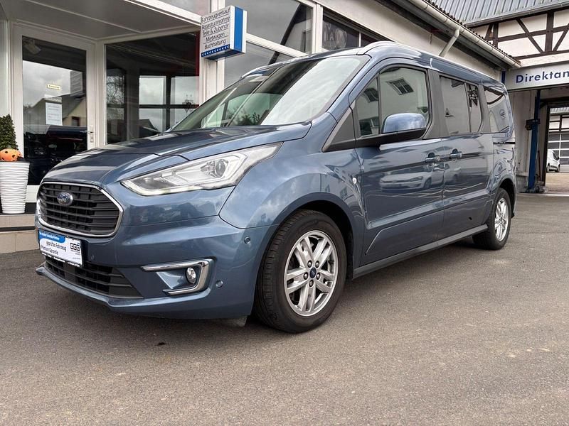 Blau Gebraucht 2019 Ford Grand Tourneo Connect Titanium Van / Kleinbus | 15.990 € (Guter Preis) - Bild 1/4