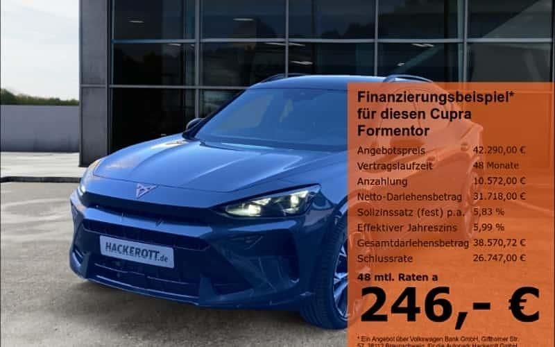 Grau Gebraucht 2025 Cupra Formentor SUV | 42.290 € (Teuer) - Bild 1/4