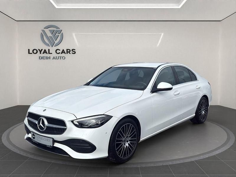 Opalithweiss Gebraucht 2021 Mercedes C200 Limousine | 35.990 € (Fairer Preis) - Bild 1/3